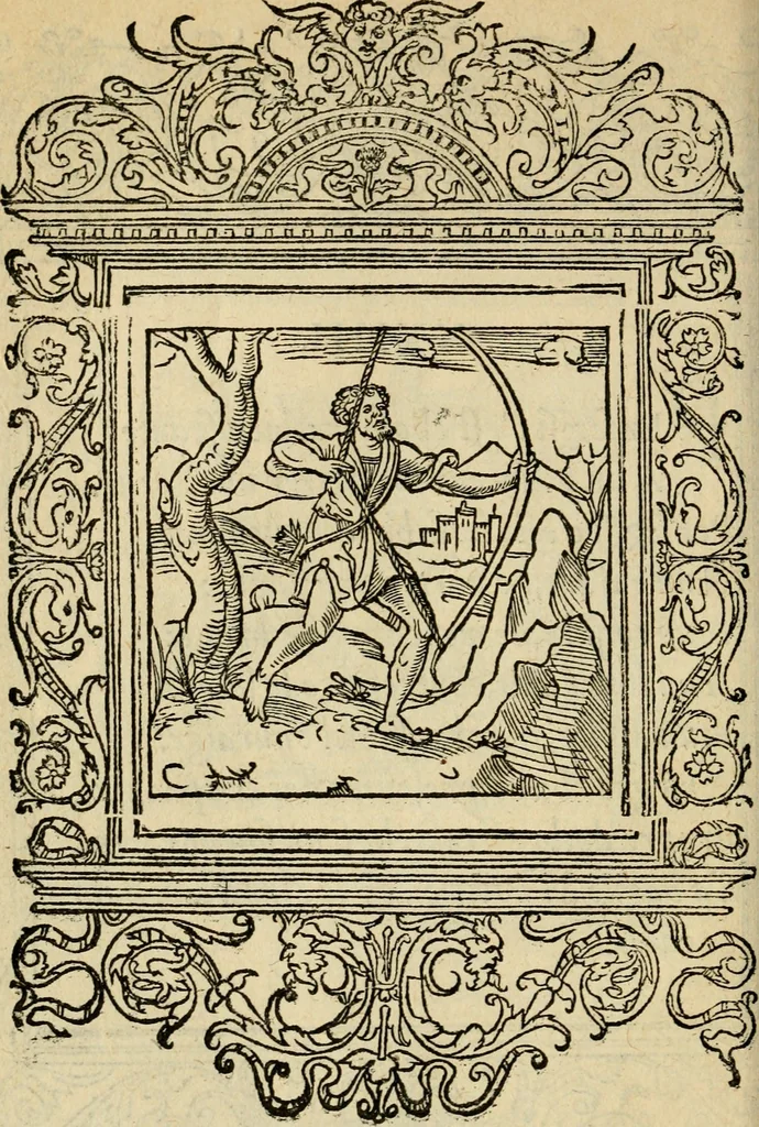 An illustration from Le theatre des bons engins : auquel sont contenuz cent emblemes moraulx, 1545, leaf 67