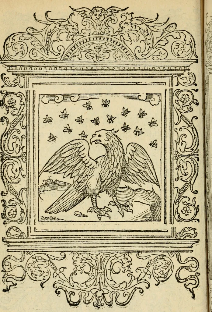 An illustration from Le theatre des bons engins : auquel sont contenuz cent emblemes moraulx, 1545, leaf 81