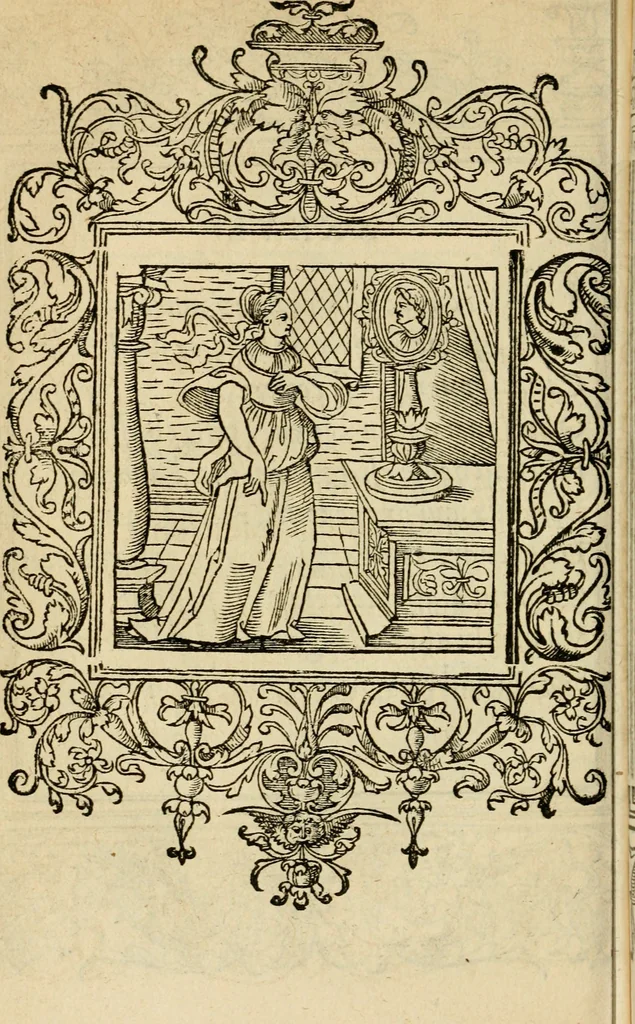 An illustration from Le theatre des bons engins : auquel sont contenuz cent emblemes moraulx, 1545, leaf 91