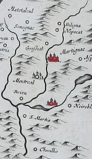 An illustration from Le theatre du monde, ou, Nouuel atlas [cartographic material], 1650, leaf 102
