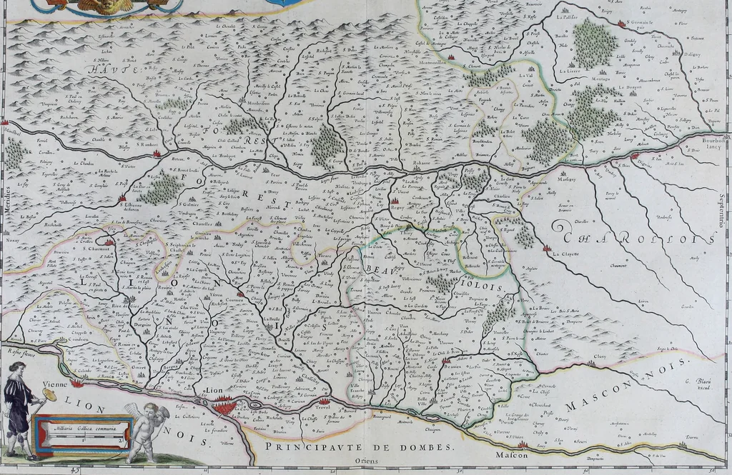 An illustration from Le theatre du monde, ou, Nouuel atlas [cartographic material], 1650, leaf 110