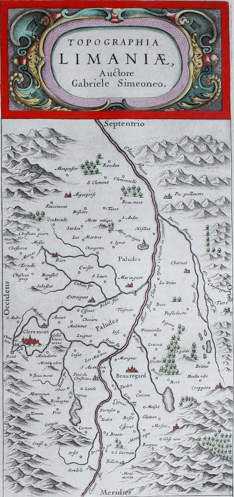 An illustration from Le theatre du monde, ou, Nouuel atlas [cartographic material], 1650, leaf 114