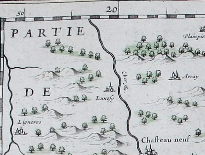 An illustration from Le theatre du monde, ou, Nouuel atlas [cartographic material], 1650, leaf 118