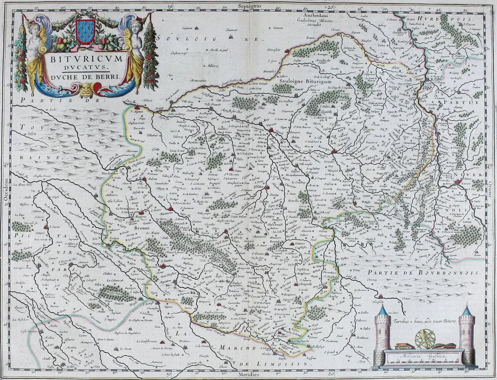 An illustration from Le theatre du monde, ou, Nouuel atlas [cartographic material], 1650, leaf 126