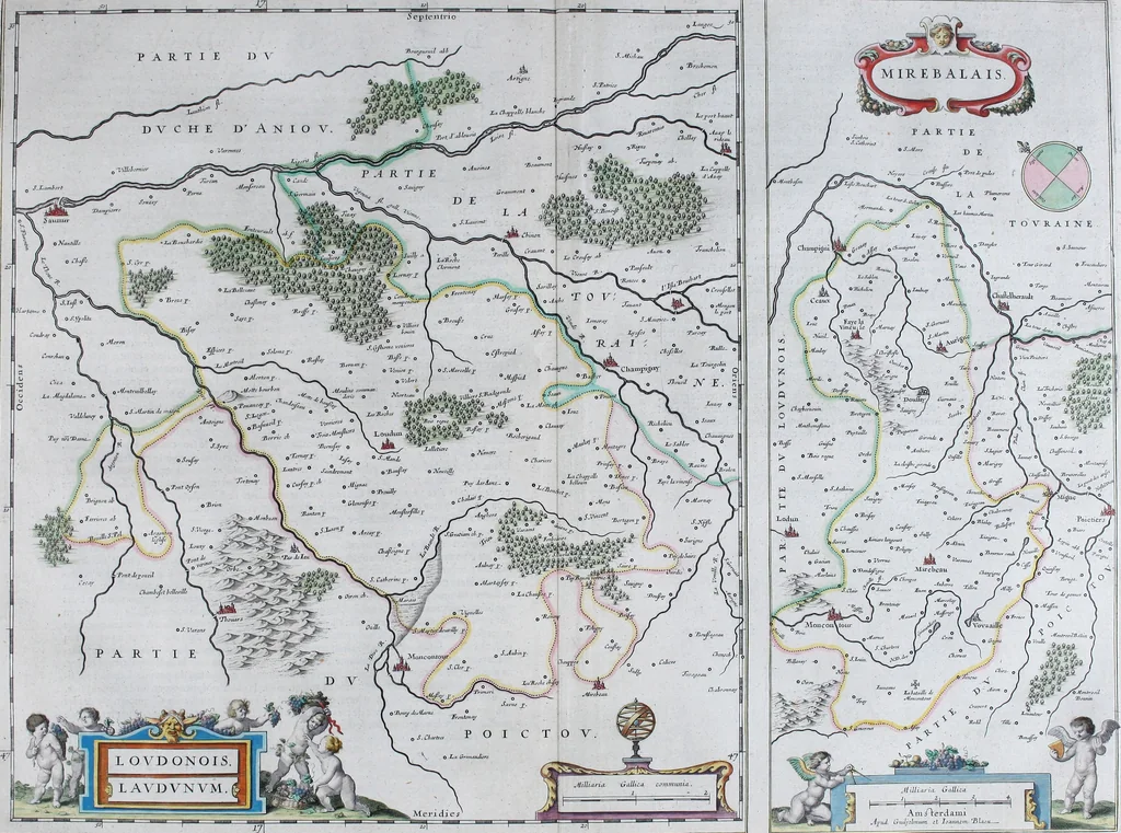 An illustration from Le theatre du monde, ou, Nouuel atlas [cartographic material], 1650, leaf 138