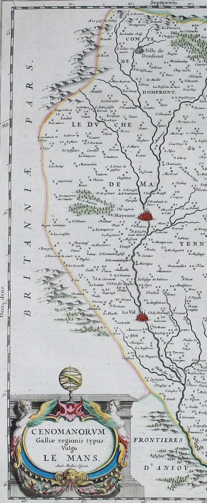 An illustration from Le theatre du monde, ou, Nouuel atlas [cartographic material], 1650, leaf 146