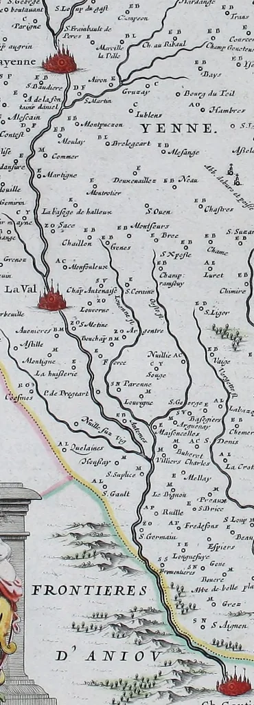 An illustration from Le theatre du monde, ou, Nouuel atlas [cartographic material], 1650, leaf 146