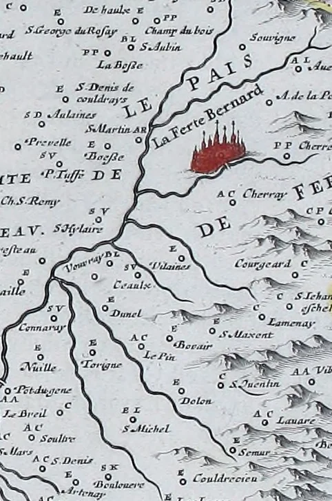 An illustration from Le theatre du monde, ou, Nouuel atlas [cartographic material], 1650, leaf 146