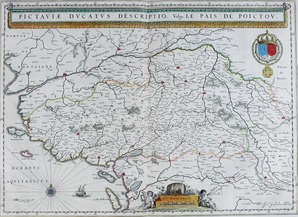 An illustration from Le theatre du monde, ou, Nouuel atlas [cartographic material], 1650, leaf 160