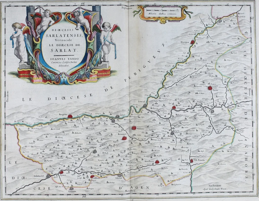 An illustration from Le theatre du monde, ou, Nouuel atlas [cartographic material], 1650, leaf 172