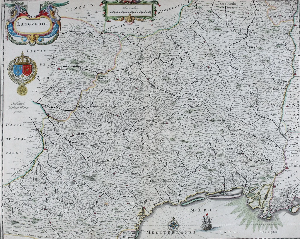 An illustration from Le theatre du monde, ou, Nouuel atlas [cartographic material], 1650, leaf 186