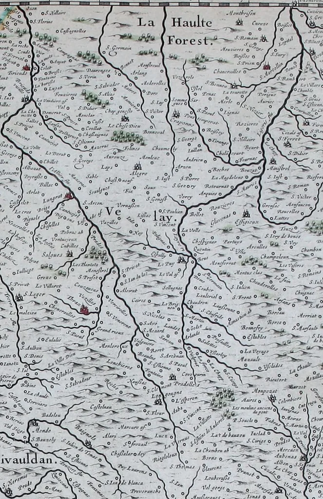 An illustration from Le theatre du monde, ou, Nouuel atlas [cartographic material], 1650, leaf 186