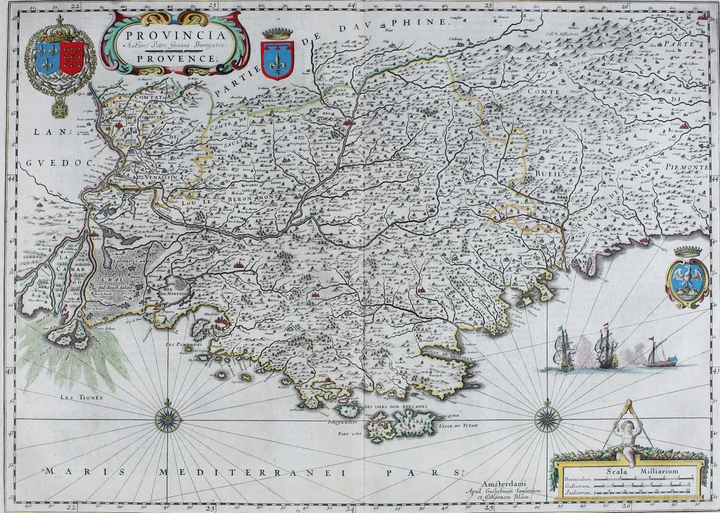 An illustration from Le theatre du monde, ou, Nouuel atlas [cartographic material], 1650, leaf 190