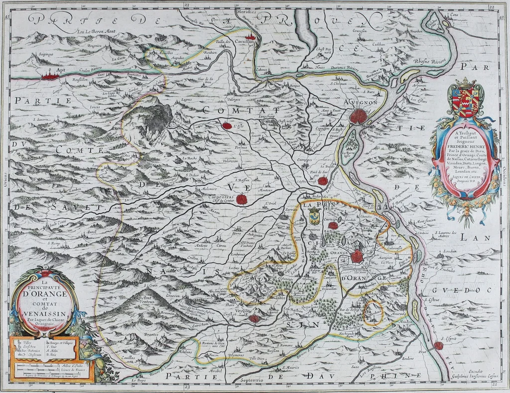An illustration from Le theatre du monde, ou, Nouuel atlas [cartographic material], 1650, leaf 194