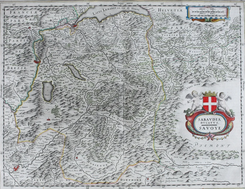 An illustration from Le theatre du monde, ou, Nouuel atlas [cartographic material], 1650, leaf 202