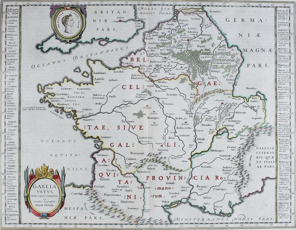 An illustration from Le theatre du monde, ou, Nouuel atlas [cartographic material], 1650, leaf 228