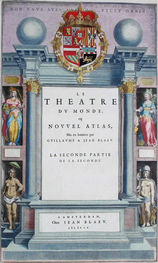 An illustration from Le theatre du monde, ou, Nouuel atlas [cartographic material], 1650, leaf 232