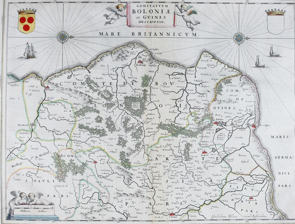 An illustration from Le theatre du monde, ou, Nouuel atlas [cartographic material], 1650, leaf 24