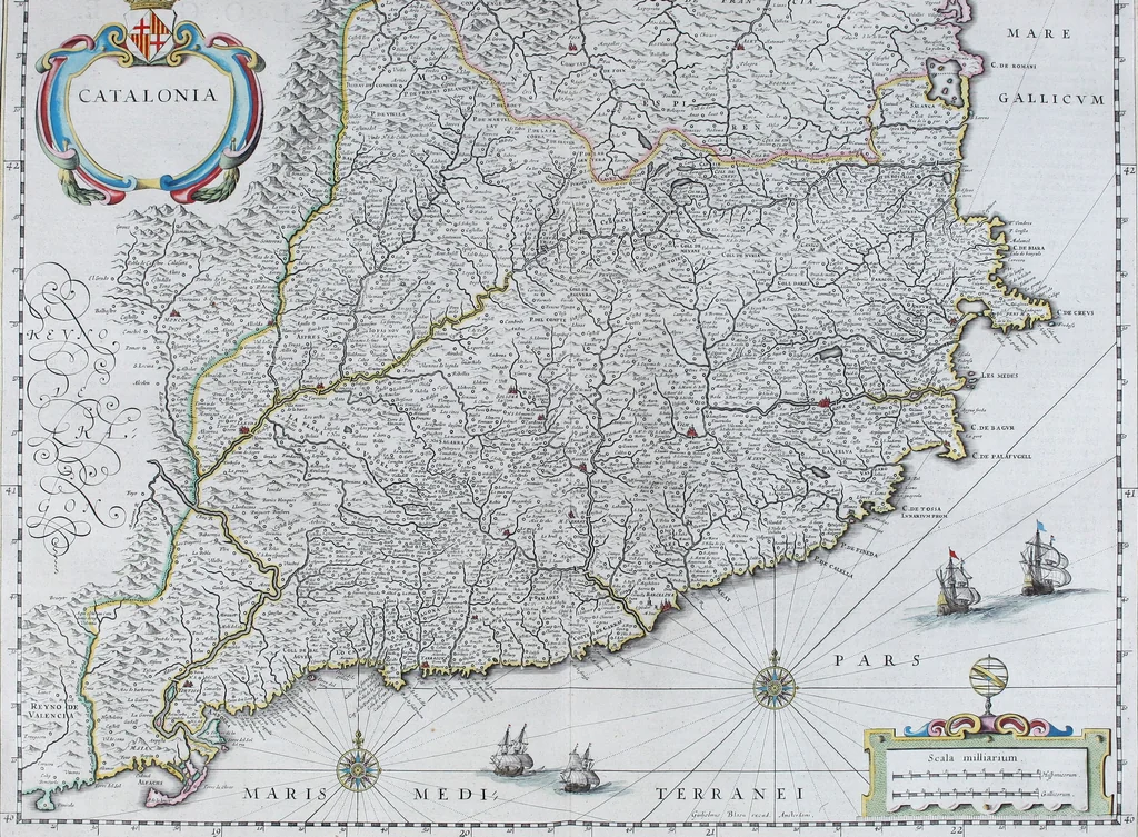 An illustration from Le theatre du monde, ou, Nouuel atlas [cartographic material], 1650, leaf 242