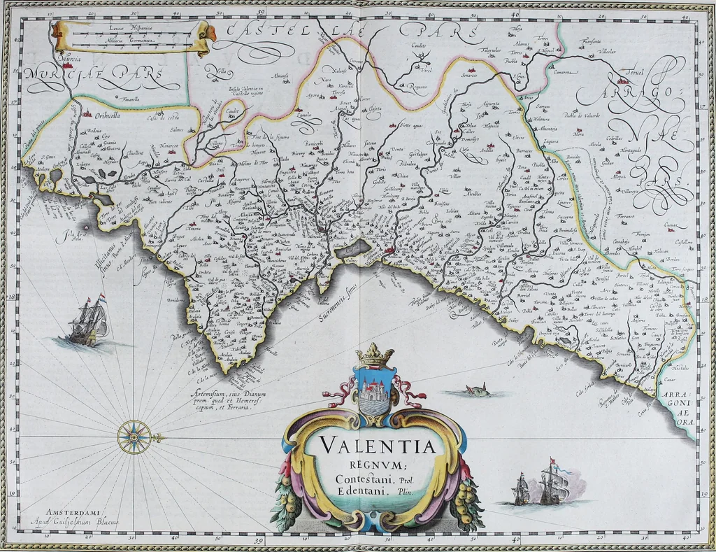 An illustration from Le theatre du monde, ou, Nouuel atlas [cartographic material], 1650, leaf 250