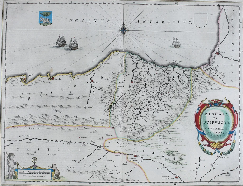An illustration from Le theatre du monde, ou, Nouuel atlas [cartographic material], 1650, leaf 262
