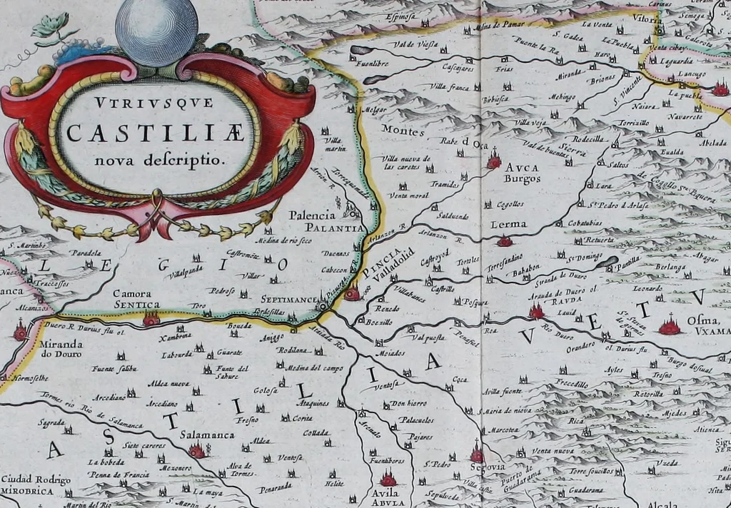 An illustration from Le theatre du monde, ou, Nouuel atlas [cartographic material], 1650, leaf 280