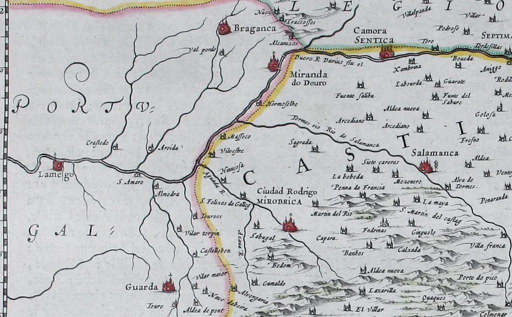 An illustration from Le theatre du monde, ou, Nouuel atlas [cartographic material], 1650, leaf 280