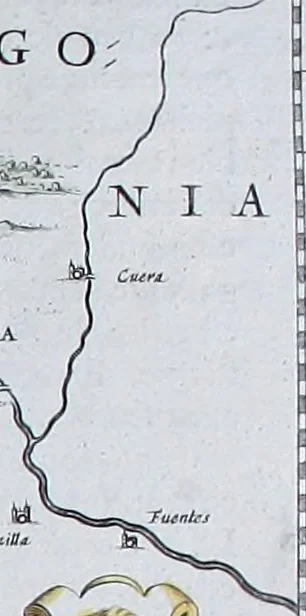 An illustration from Le theatre du monde, ou, Nouuel atlas [cartographic material], 1650, leaf 280
