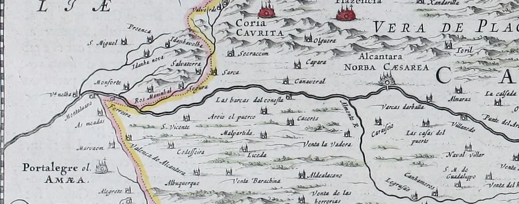 An illustration from Le theatre du monde, ou, Nouuel atlas [cartographic material], 1650, leaf 280