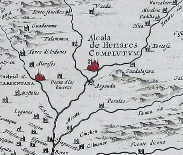 An illustration from Le theatre du monde, ou, Nouuel atlas [cartographic material], 1650, leaf 280