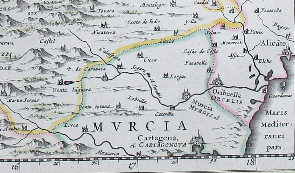 An illustration from Le theatre du monde, ou, Nouuel atlas [cartographic material], 1650, leaf 280