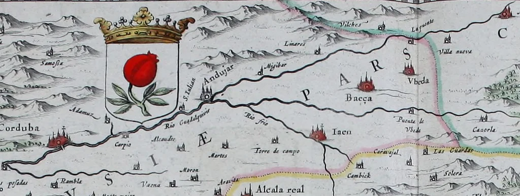An illustration from Le theatre du monde, ou, Nouuel atlas [cartographic material], 1650, leaf 284