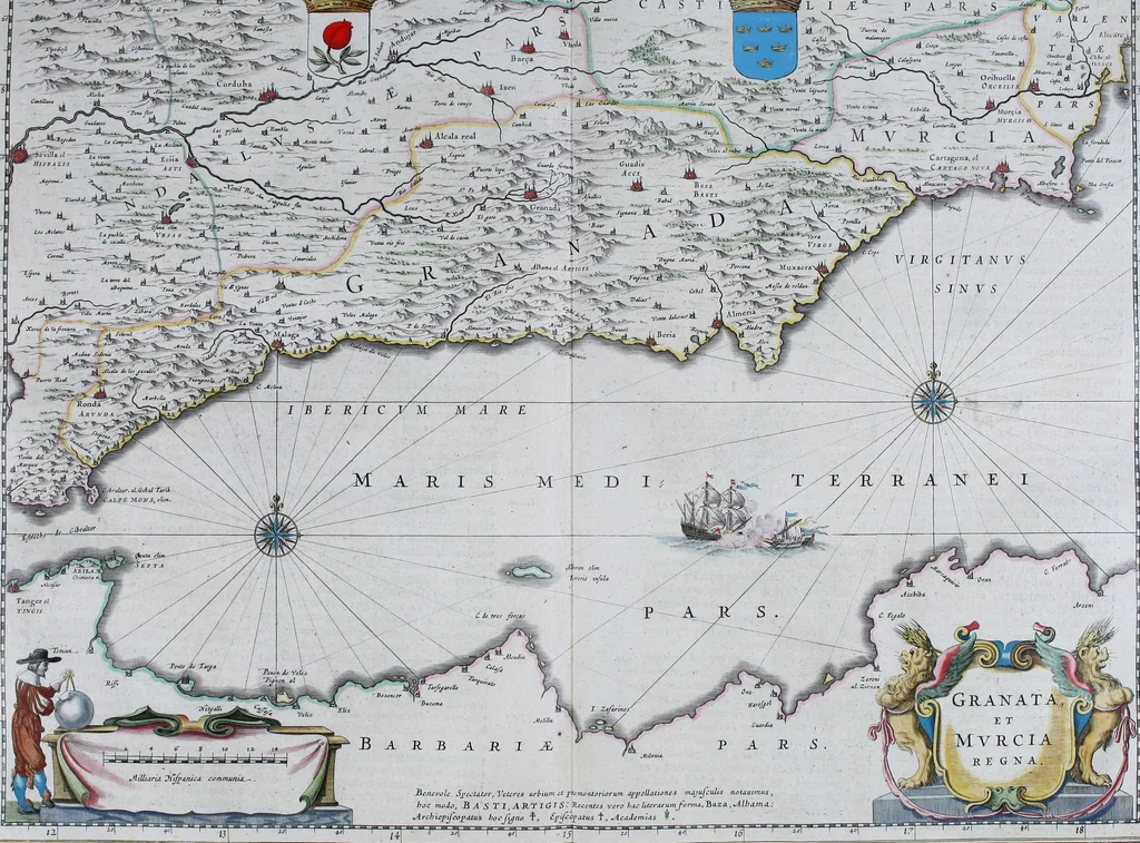 An illustration from Le theatre du monde, ou, Nouuel atlas [cartographic material], 1650, leaf 284
