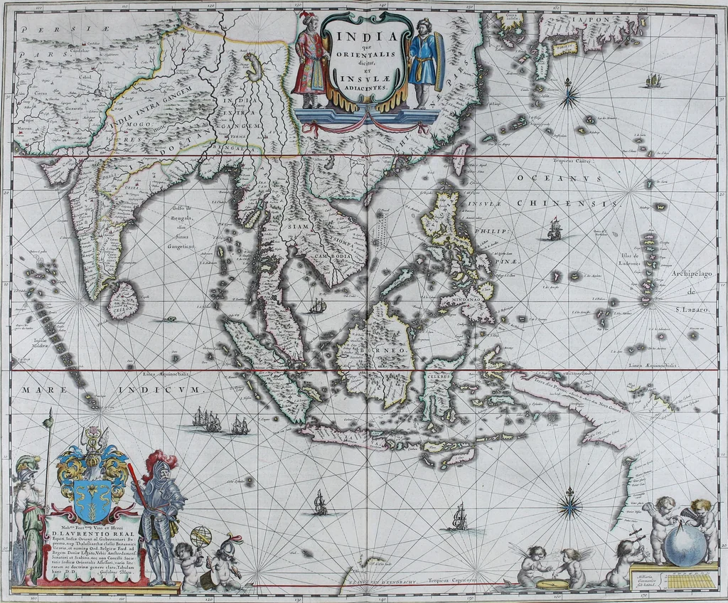 An illustration from Le theatre du monde, ou, Nouuel atlas [cartographic material], 1650, leaf 300