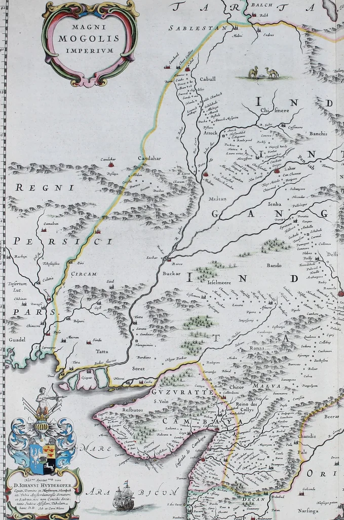 An illustration from Le theatre du monde, ou, Nouuel atlas [cartographic material], 1650, leaf 308