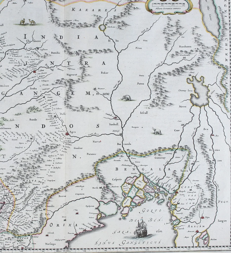 An illustration from Le theatre du monde, ou, Nouuel atlas [cartographic material], 1650, leaf 308