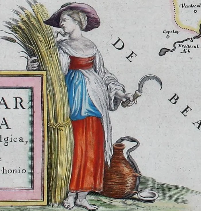 An illustration from Le theatre du monde, ou, Nouuel atlas [cartographic material], 1650, leaf 32