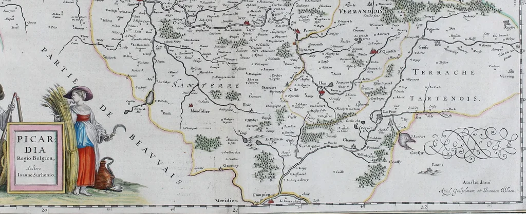 An illustration from Le theatre du monde, ou, Nouuel atlas [cartographic material], 1650, leaf 32