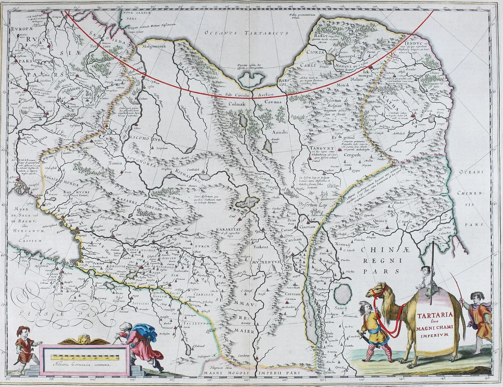 An illustration from Le theatre du monde, ou, Nouuel atlas [cartographic material], 1650, leaf 320