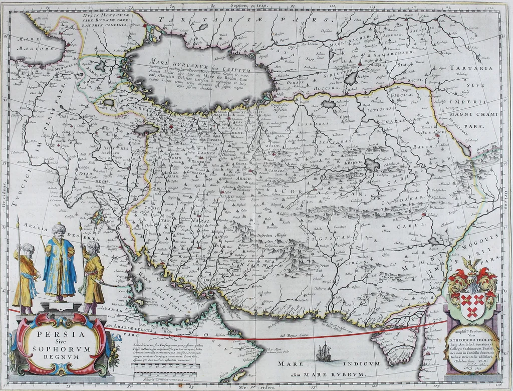 An illustration from Le theatre du monde, ou, Nouuel atlas [cartographic material], 1650, leaf 324