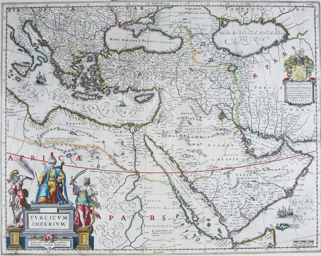 An illustration from Le theatre du monde, ou, Nouuel atlas [cartographic material], 1650, leaf 330