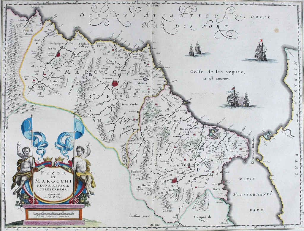 An illustration from Le theatre du monde, ou, Nouuel atlas [cartographic material], 1650, leaf 350