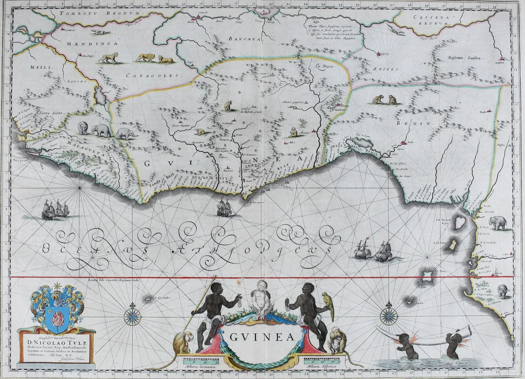 An illustration from Le theatre du monde, ou, Nouuel atlas [cartographic material], 1650, leaf 356