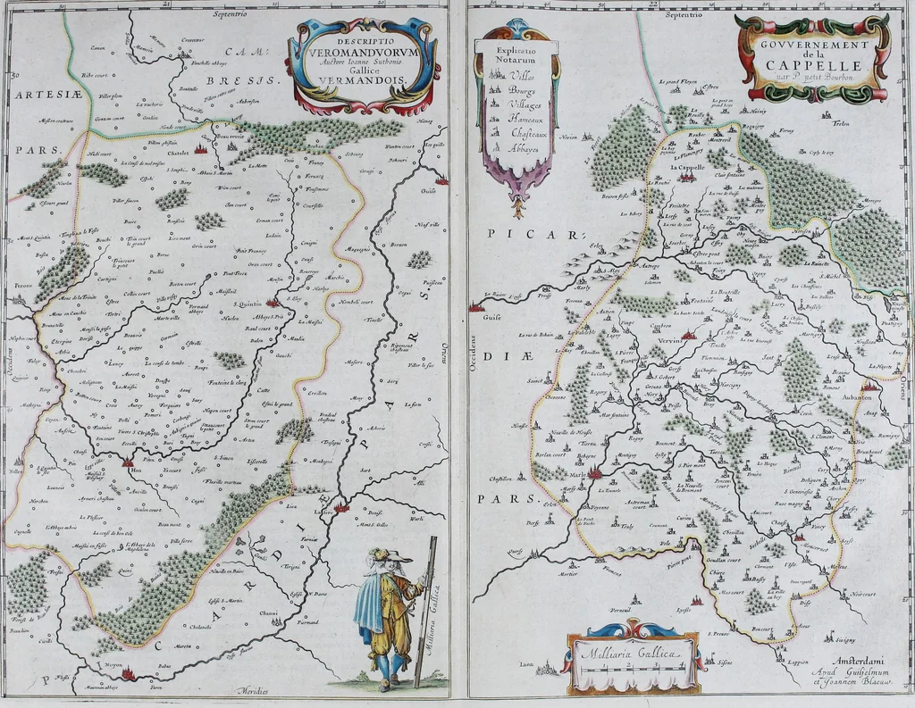 An illustration from Le theatre du monde, ou, Nouuel atlas [cartographic material], 1650, leaf 36