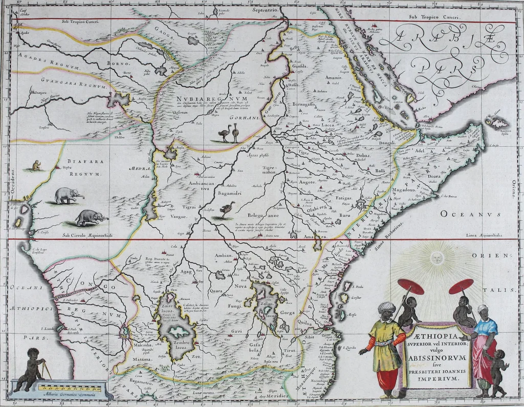 An illustration from Le theatre du monde, ou, Nouuel atlas [cartographic material], 1650, leaf 360