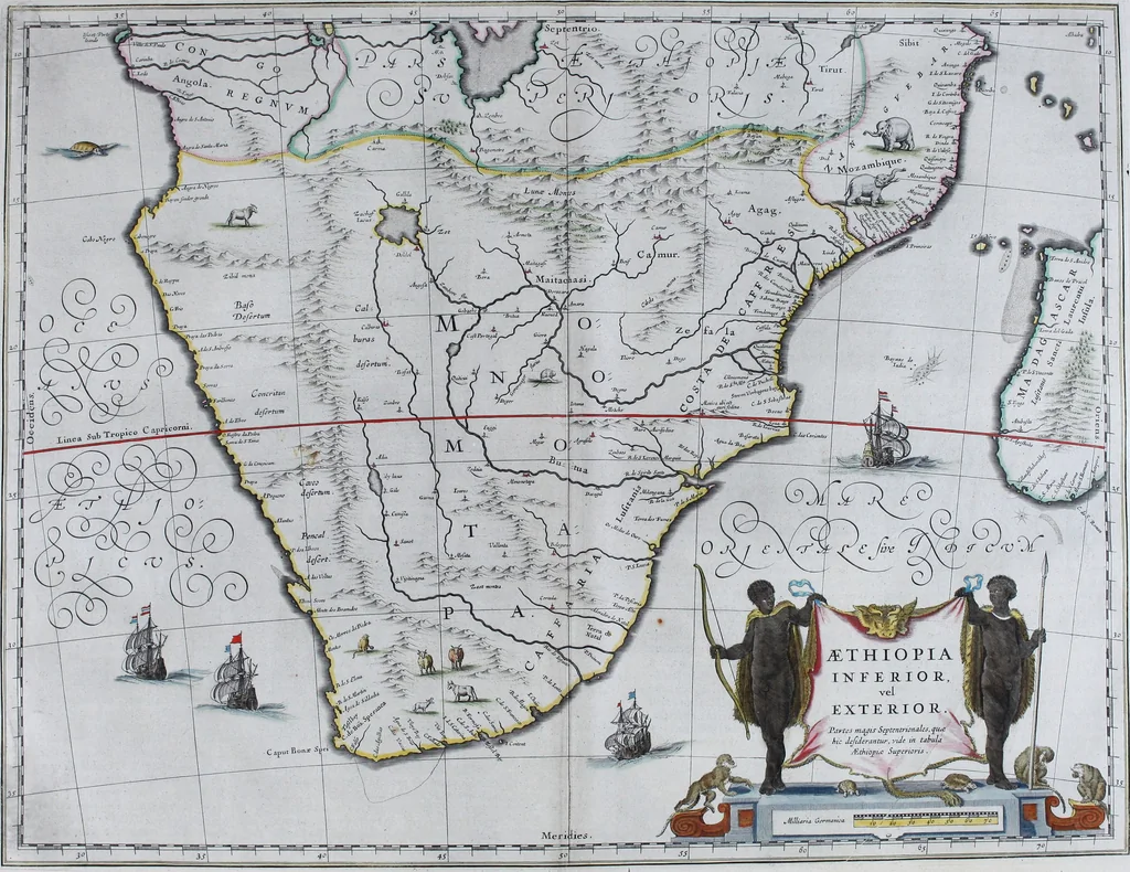 An illustration from Le theatre du monde, ou, Nouuel atlas [cartographic material], 1650, leaf 364