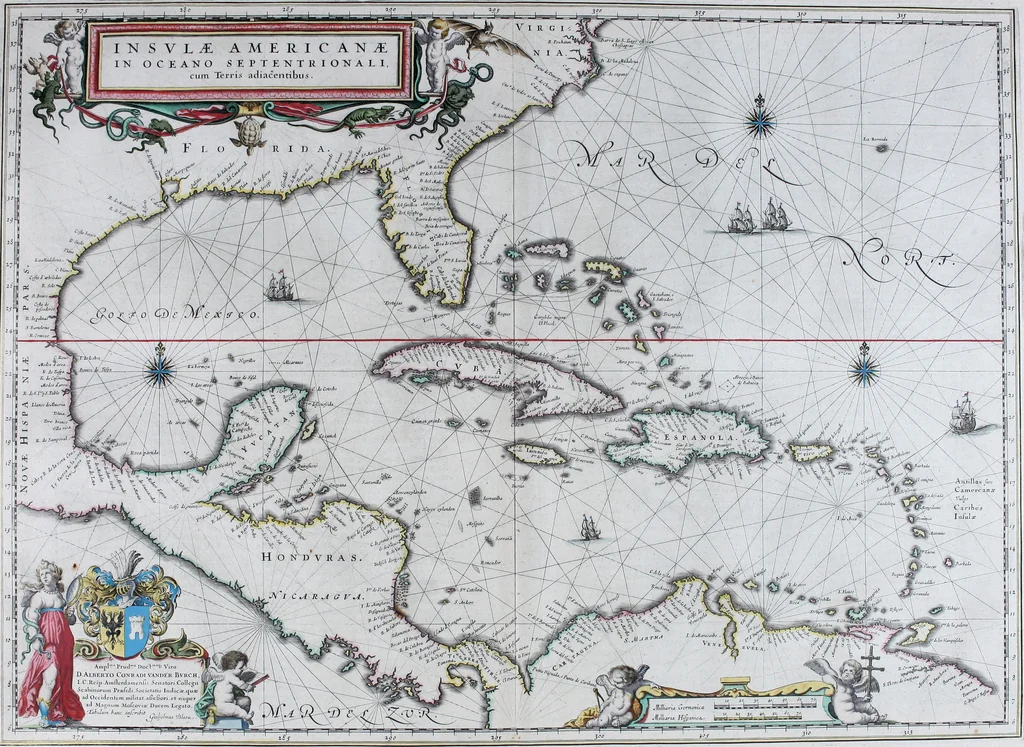 An illustration from Le theatre du monde, ou, Nouuel atlas [cartographic material], 1650, leaf 380