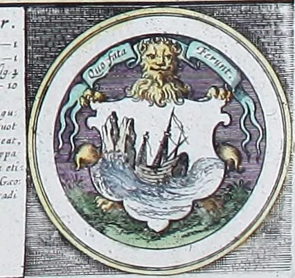 An illustration from Le theatre du monde, ou, Nouuel atlas [cartographic material], 1650, leaf 386