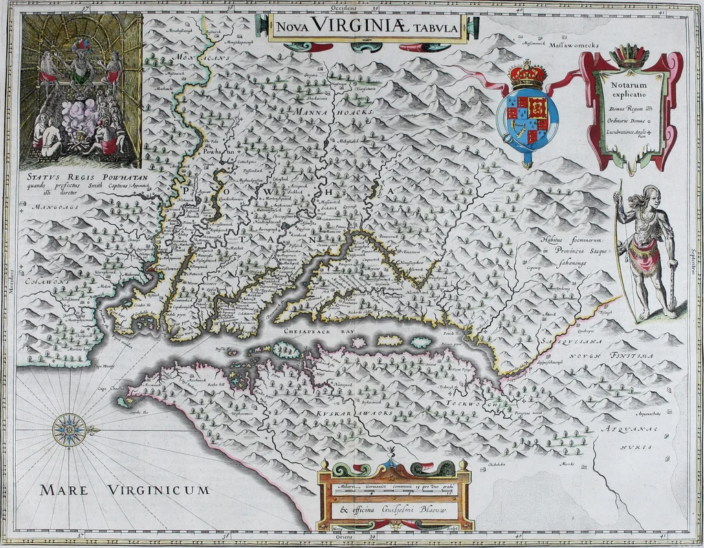 An illustration from Le theatre du monde, ou, Nouuel atlas [cartographic material], 1650, leaf 392