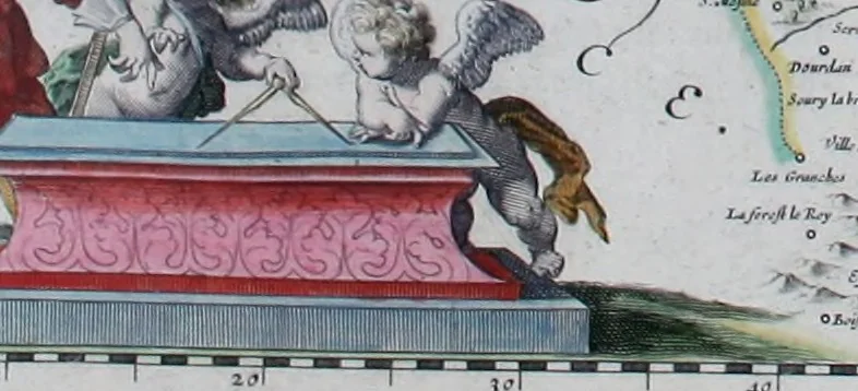 An illustration from Le theatre du monde, ou, Nouuel atlas [cartographic material], 1650, leaf 40